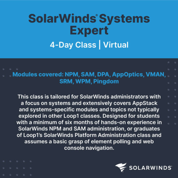 SolarWinds Systems Expert product image