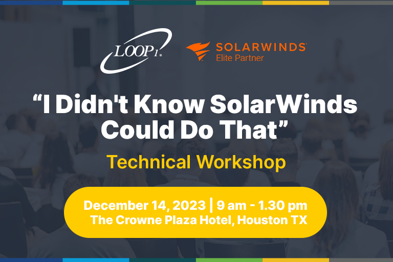 I didn't know SolarWinds could do that cover image 2